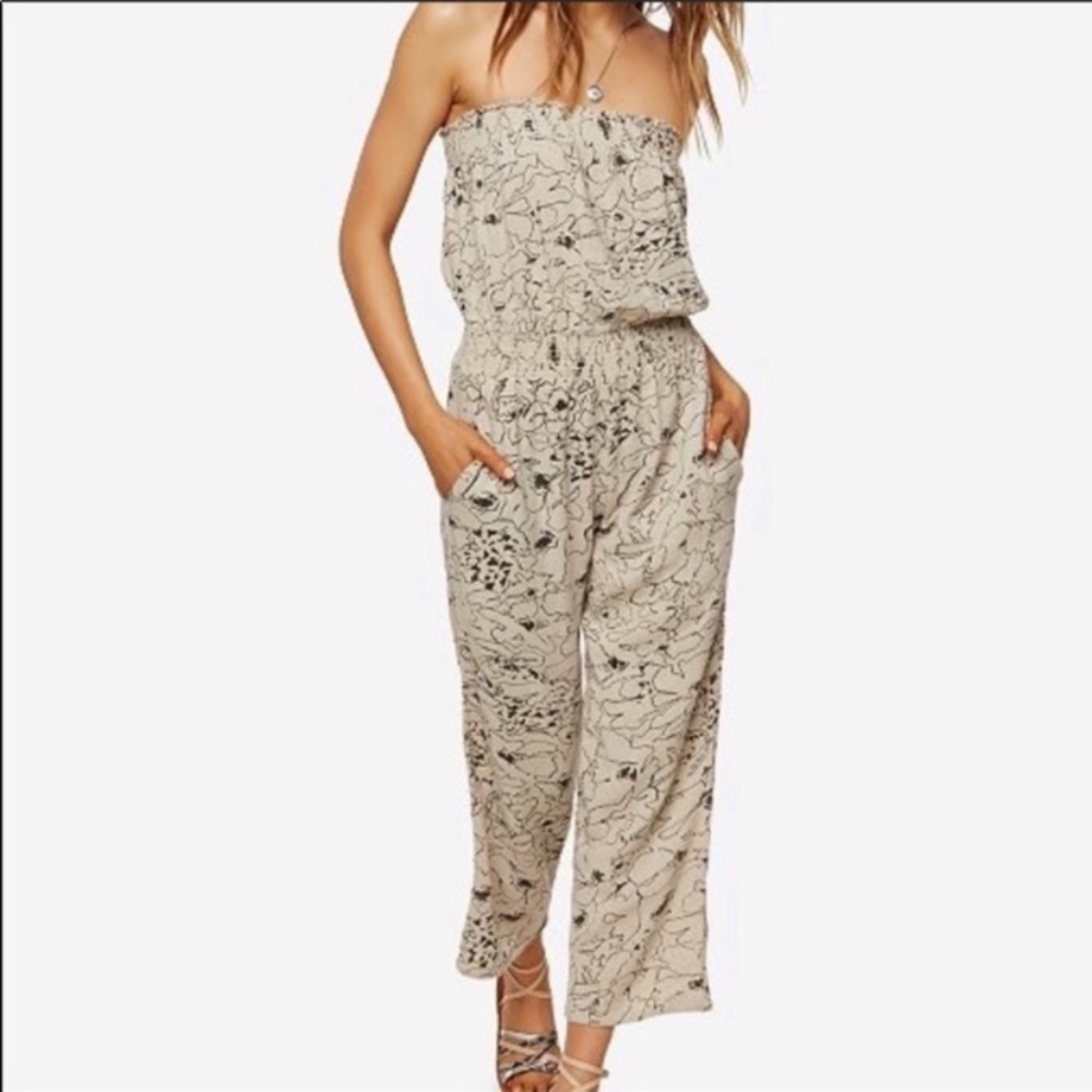O’Neill Meryl tan jumpsuit